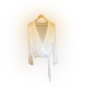 Lush | Faux Wrap Top (NWOT)
